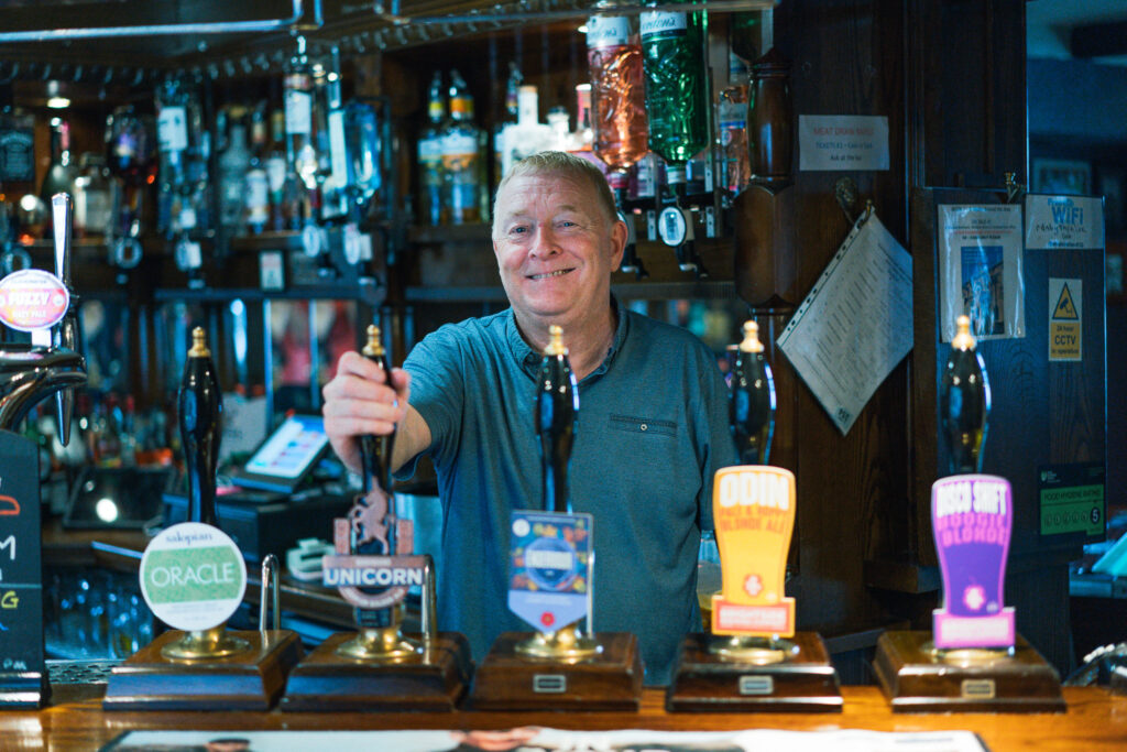 phil from the northumberland arms for the meet marple project